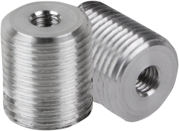 Handlebar End Adapter Silver, 1, nordicamoto.ro