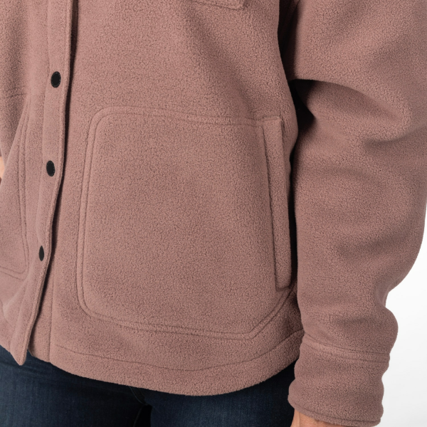 Geaca Dama tip  Cămașă  Klim Fleece Darby Canyon Black-2