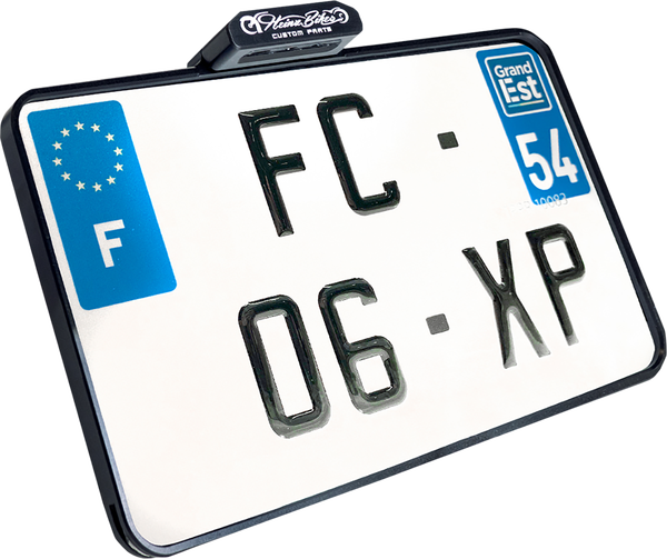 License Plate With Taillight Black, 2, nordicamoto.ro