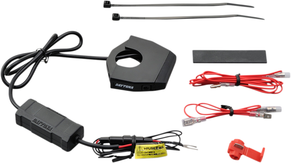 Usb Charging Port Black, 4, nordicamoto.ro