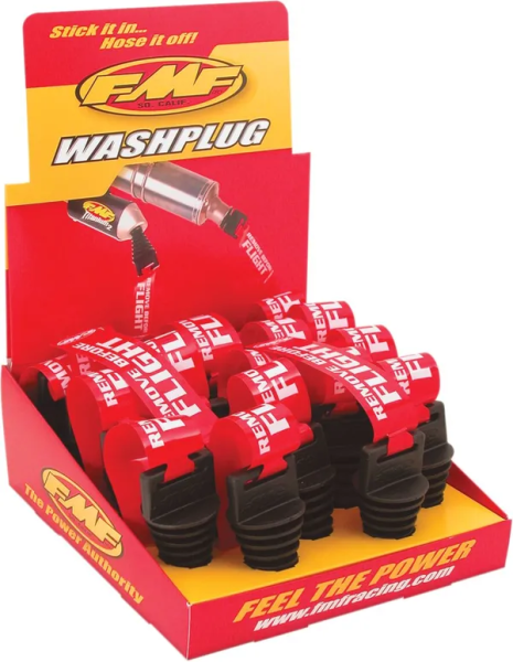 Wash Plug Display Black, Red-0