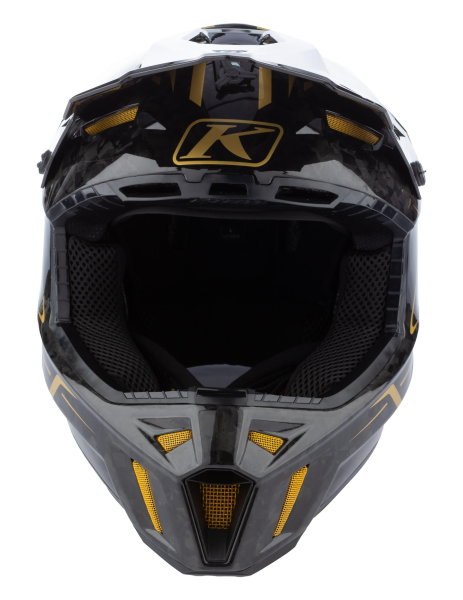 Casca Snowmobil Klim F3 Carbon Pro ECE Ascent Black - Asphalt-21