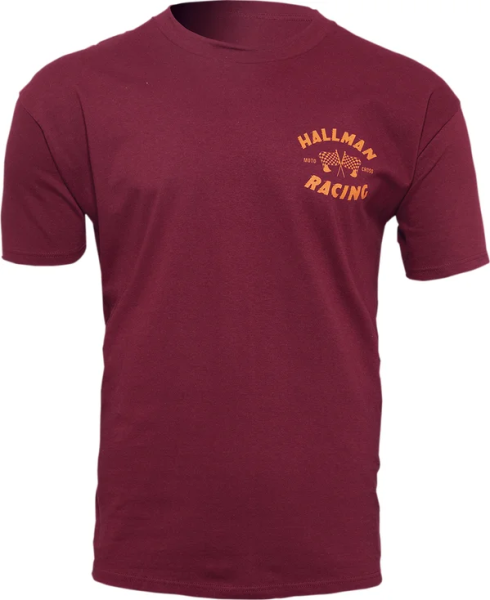 Tee Hallman Champ MrnRed  M, 1, nordicamoto.ro