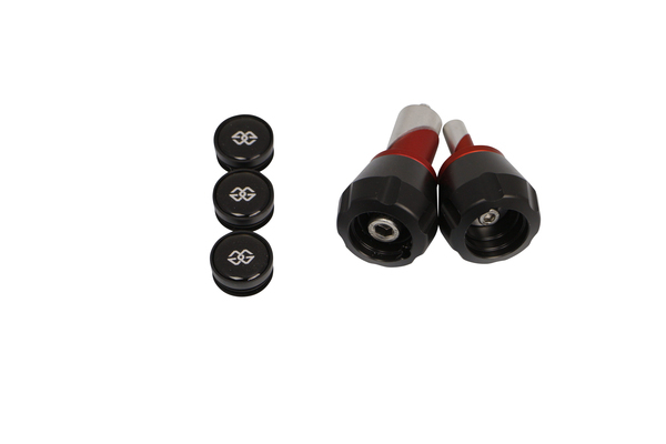 Gta Front Axle Protector Black, Natural, Red, 2, nordicamoto.ro