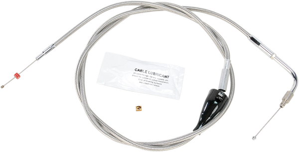 Stainless Steel Throttle/idle Cable Silver +305 mm (12''), 1, nordicamoto.ro