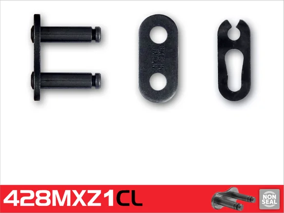 428 Mxz1 Connecting Link Silver, 2, nordicamoto.ro