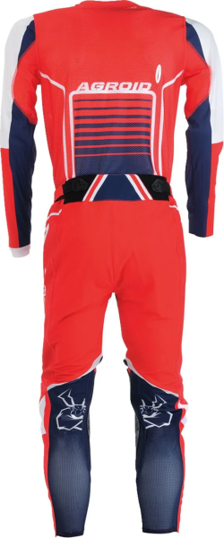 Tricou Moose Racing Agroid Blue/Red/White-1