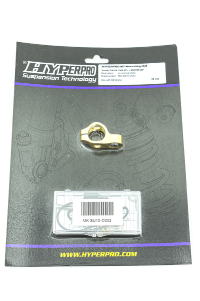 Steering Damper Mounting Kit Gold, 2, nordicamoto.ro