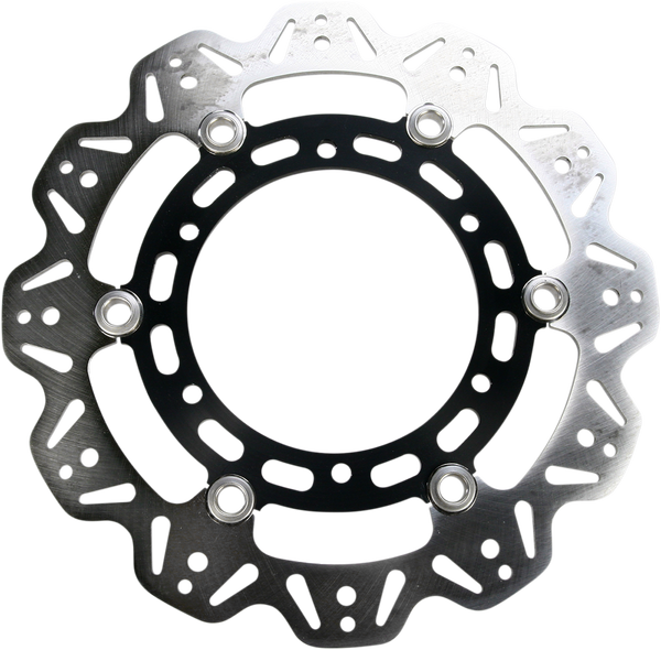 Vr Series Vee-rotor Black, Stainless Steel, 1, nordicamoto.ro