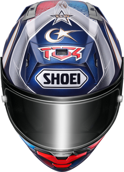 Casca integrala SHOEI X-SPR PRO Toprak TC-2 Albastru XXL-0