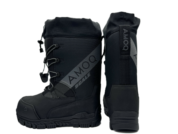 AMOQ Scale Speed Lace Boots Black/Grey 41-3