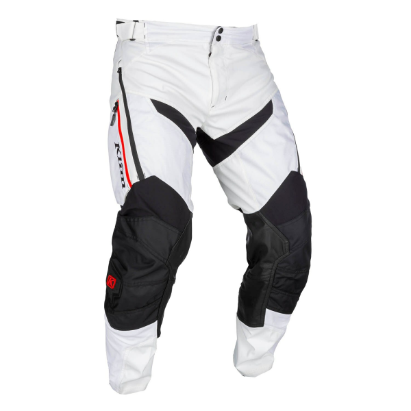 Pantaloni Klim Dakar In The Boot White - Black-1