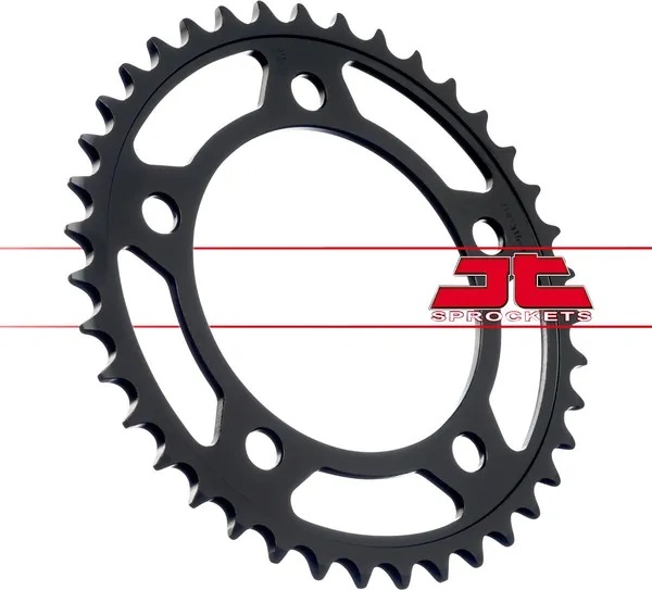 JT SPROCKETS Steel Rear Sprocket Black -1