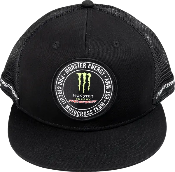 Patch Snapback Hat Black -3