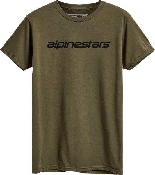 Linear Wordmark T-shirt Green S, 1, nordicamoto.ro