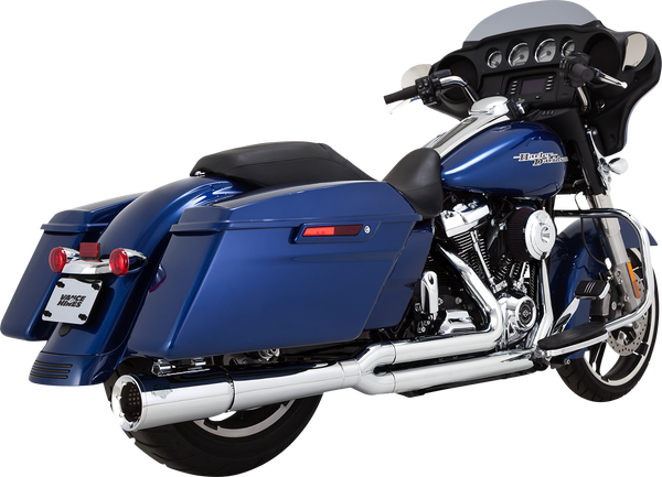 Pro Pipe 2-into-1 Exhaust System Chrome, 4, nordicamoto.ro