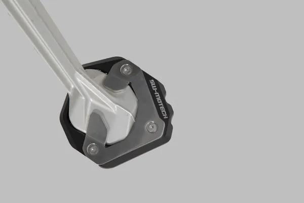 Sidestand Foot Extension Black, Silver-0