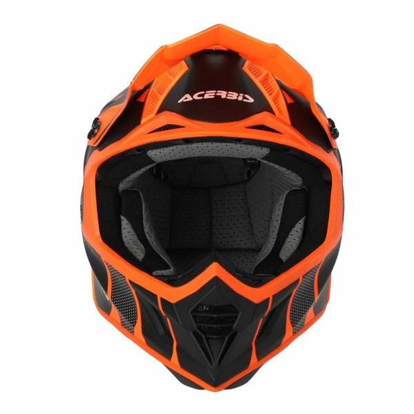 Casca Acerbis X-Track 22.06 Orange/Black-1