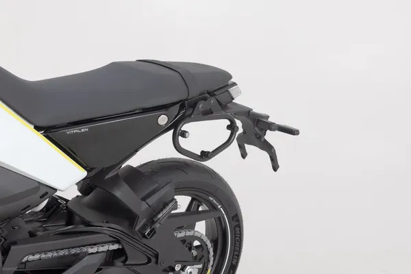 Slc Left Side Carrier Black, Powder-coated -1