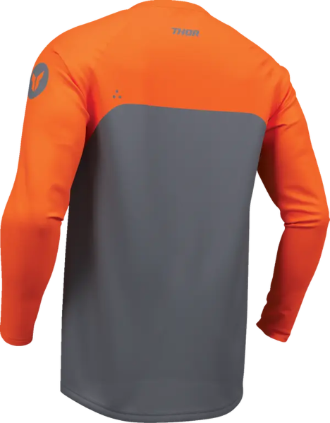 Youth Ridemode Menace Jersey Gray, Orange -2
