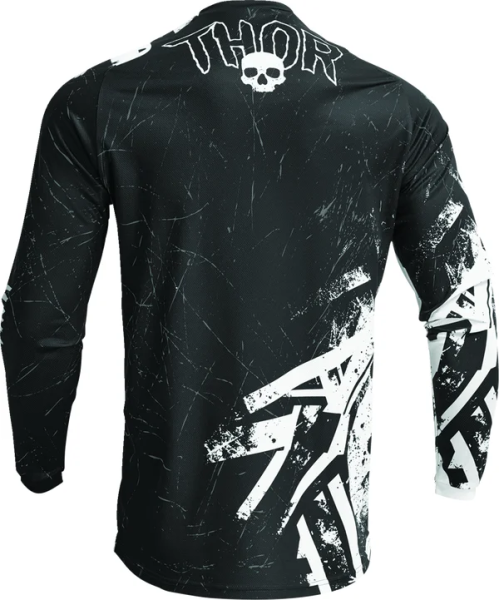 Tricou Copii Thor Sector Gnar Black/White S, 4, nordicamoto.ro