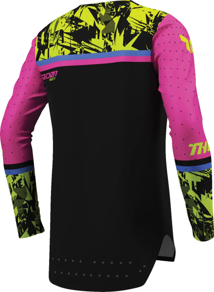 Tricou Sportmode Punkd pentru tineri, roz-negru, 14, nordicamoto.ro