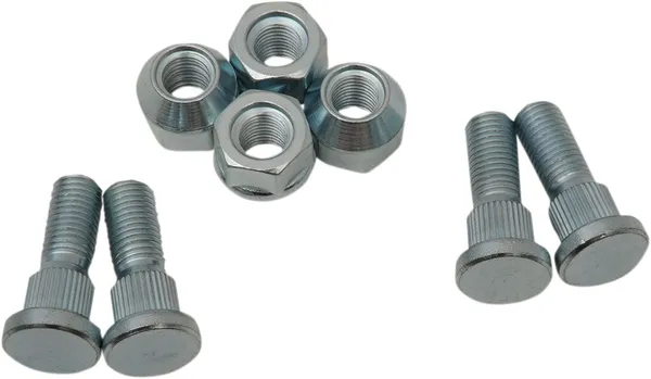 MOOSE RACING Wheel Stud-nut Kit Silver -0