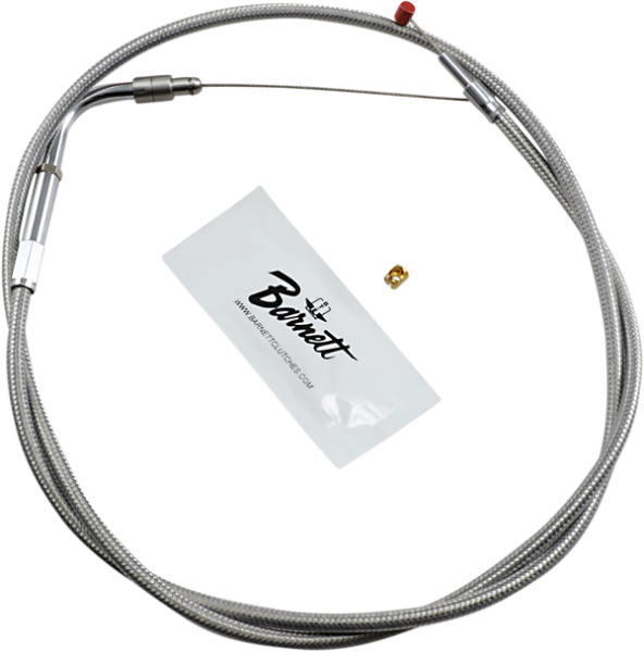 Stainless Steel Throttle/idle Cable Silver Standard, 1, nordicamoto.ro