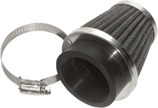 Clamp-on Pod Air Filter Chrome