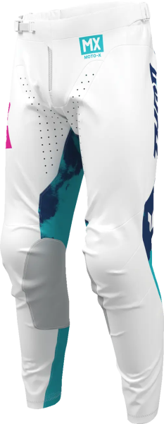 Launchmode Bleach Pants White, Blue -6