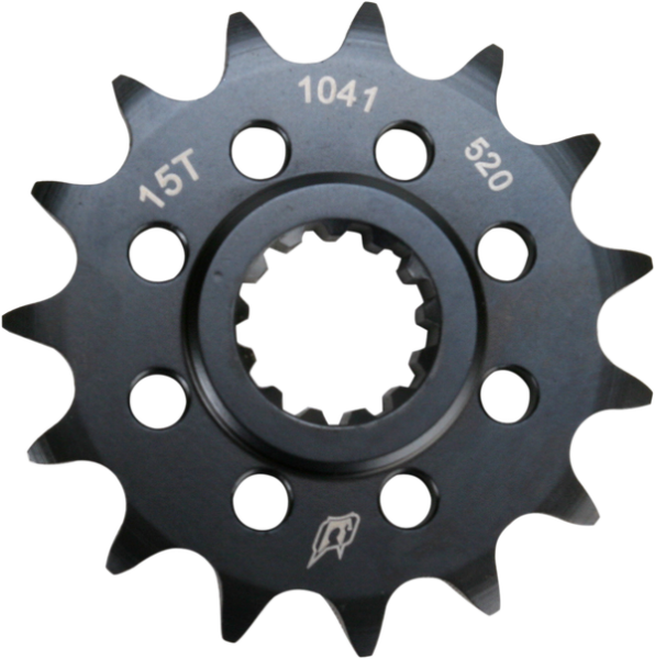 Lightweight Steel Sprocket Black, Zinc, 1, nordicamoto.ro