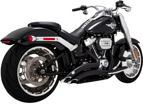 Big Radius Exhaust System Black, 2, nordicamoto.ro