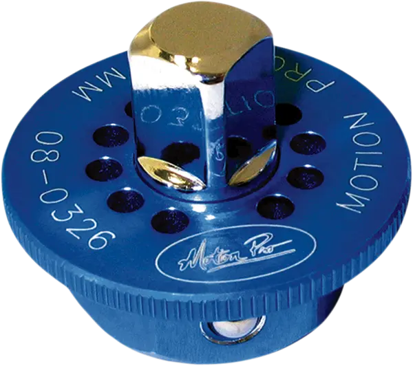 T-6 Combo Lever Adapter Anodized, Blue-0
