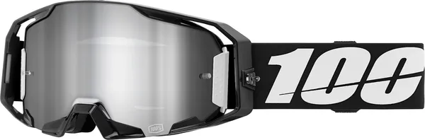 Ochelari 100% Armatic Black - Silver Mirror-0