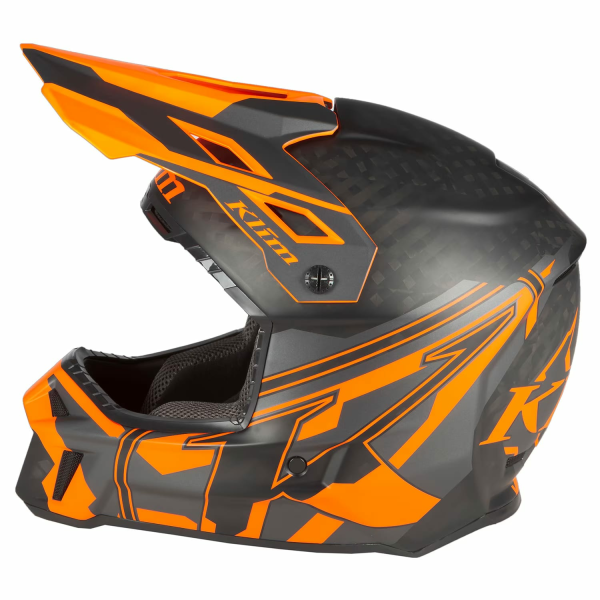 Casca Snowmobil Klim F3 Carbon Pro ECE Ascent Black - Asphalt-4