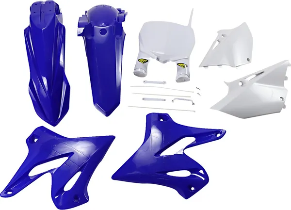5 Piece Replica Body Kit Blue, White-0