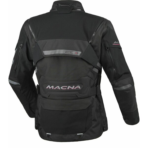 Geaca dama textil impermeabila touring/adventure MACNA FLEXODUS Negru XS, 8, nordicamoto.ro