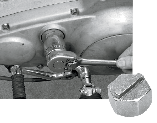 Primary Cover Inspection Plug Tool Silver, 1, nordicamoto.ro