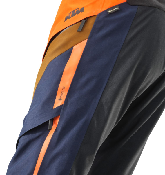 Pantaloni KTM Vast GORE-TEX Albastru/Portocaliu/Negru-2