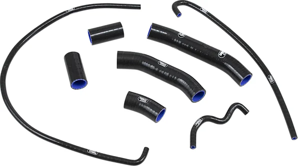 Set de furtunuri pentru radiator, negru, 1, nordicamoto.ro