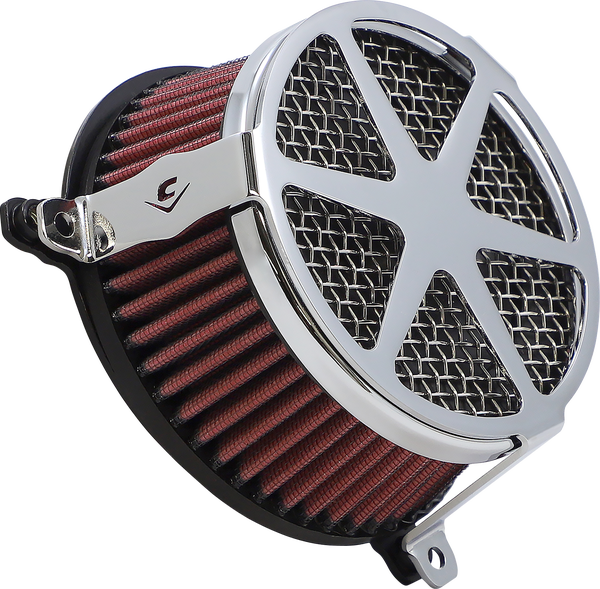 Air Cleaner Kit Silver, 1, nordicamoto.ro