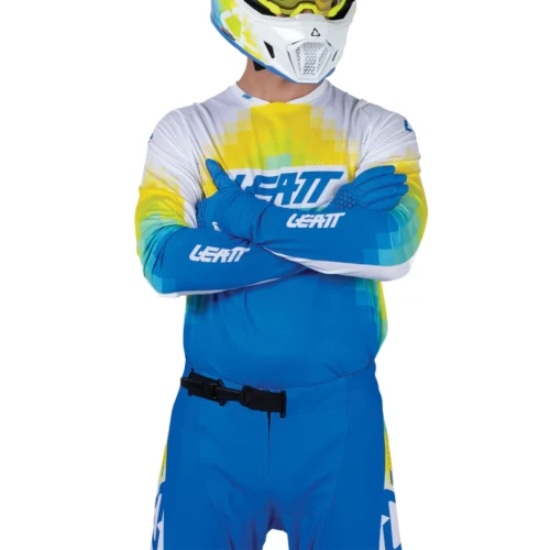 Tricou Leatt Moto 4.5 Lite V26 Albastru Pixel XXXL, 6, nordicamoto.ro