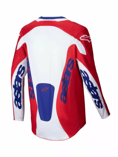 Tricou Alpinestars Racer Veil Red/White-0
