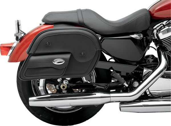 Cruis'n Slant Face Pouch Saddlebags Black L +, 2, nordicamoto.ro