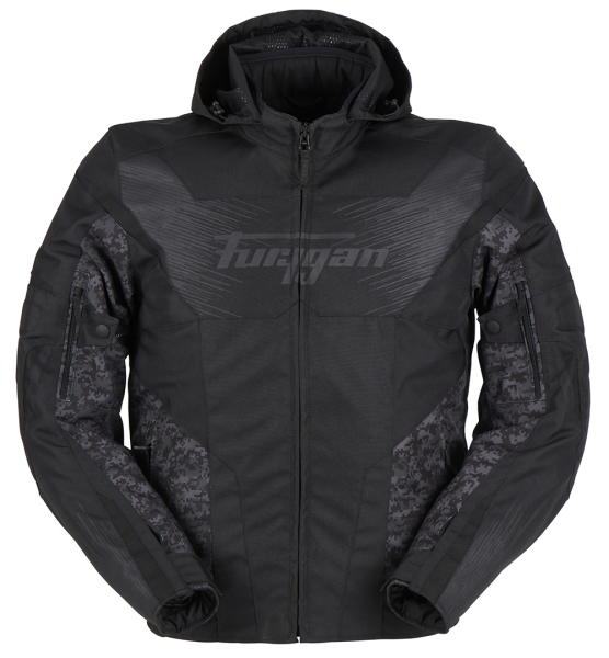 Geacă Moto Furygan Shard Negru/Negru S, 2, nordicamoto.ro