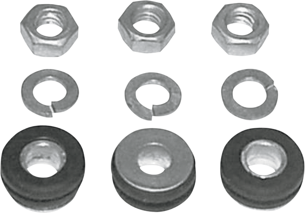 Voltage Regulator Mounting Kit Silver, 1, nordicamoto.ro