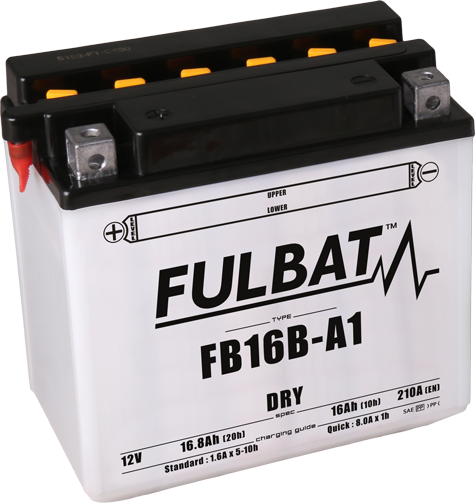 Baterie Moto Fulbat FB16B-A1 Dry 12V 16.8Ah 210A – Include Electrolit, 2, nordicamoto.ro