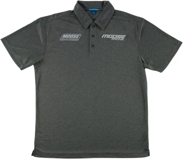 MOOSE RACING Corporate Polo Shirt Gray  M, 1, nordicamoto.ro