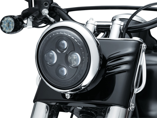 Orbit L.e.d. Headlight Black, 4, nordicamoto.ro