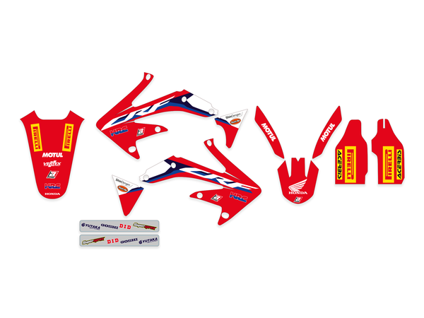 Blackbird Racing Replica Team Honda Hrc 2020 Graphics Kit White, Red, 3, nordicamoto.ro